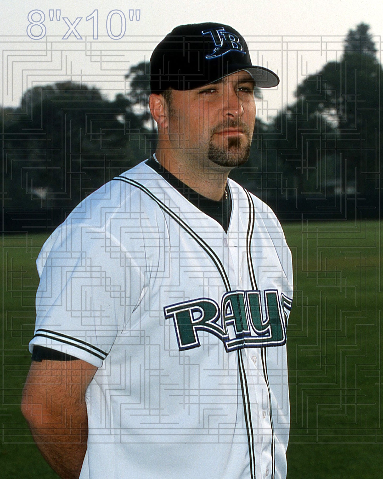 Jeff Wallace - 2001 Tampa Bay Devil Rays - choose a size & style