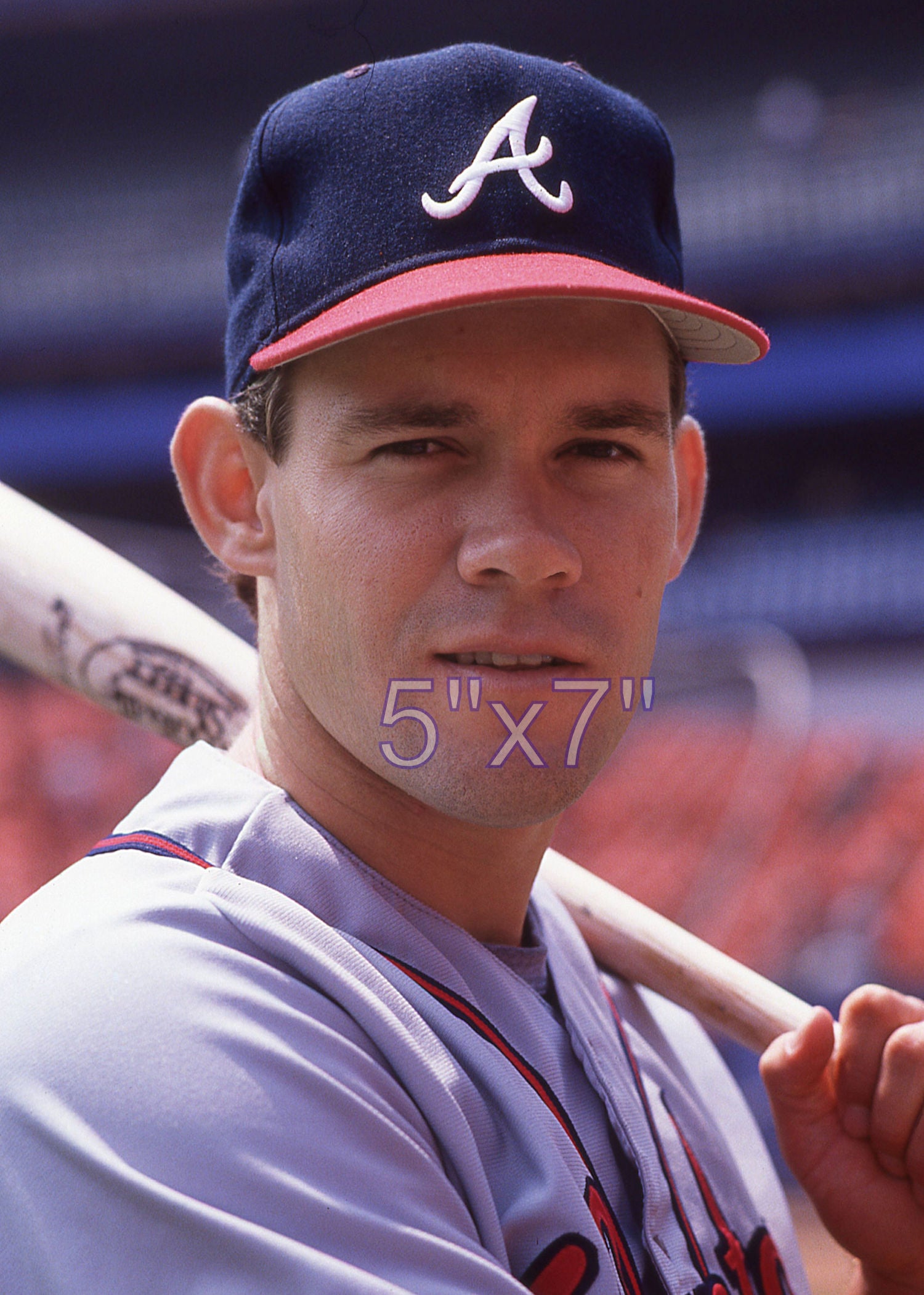 Jeff Wetherby - 1989 Atlanta Braves - choose a size & style