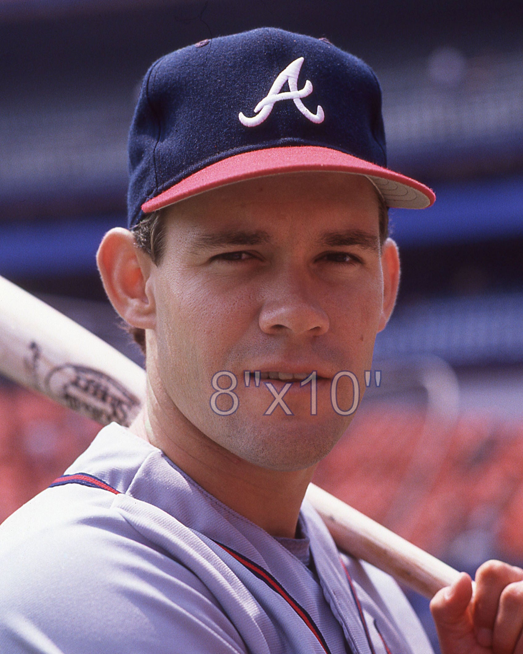 Jeff Wetherby - 1989 Atlanta Braves - choose a size & style