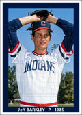 Jeff Barkley - 1985 Cleveland Indians - choose a size & style