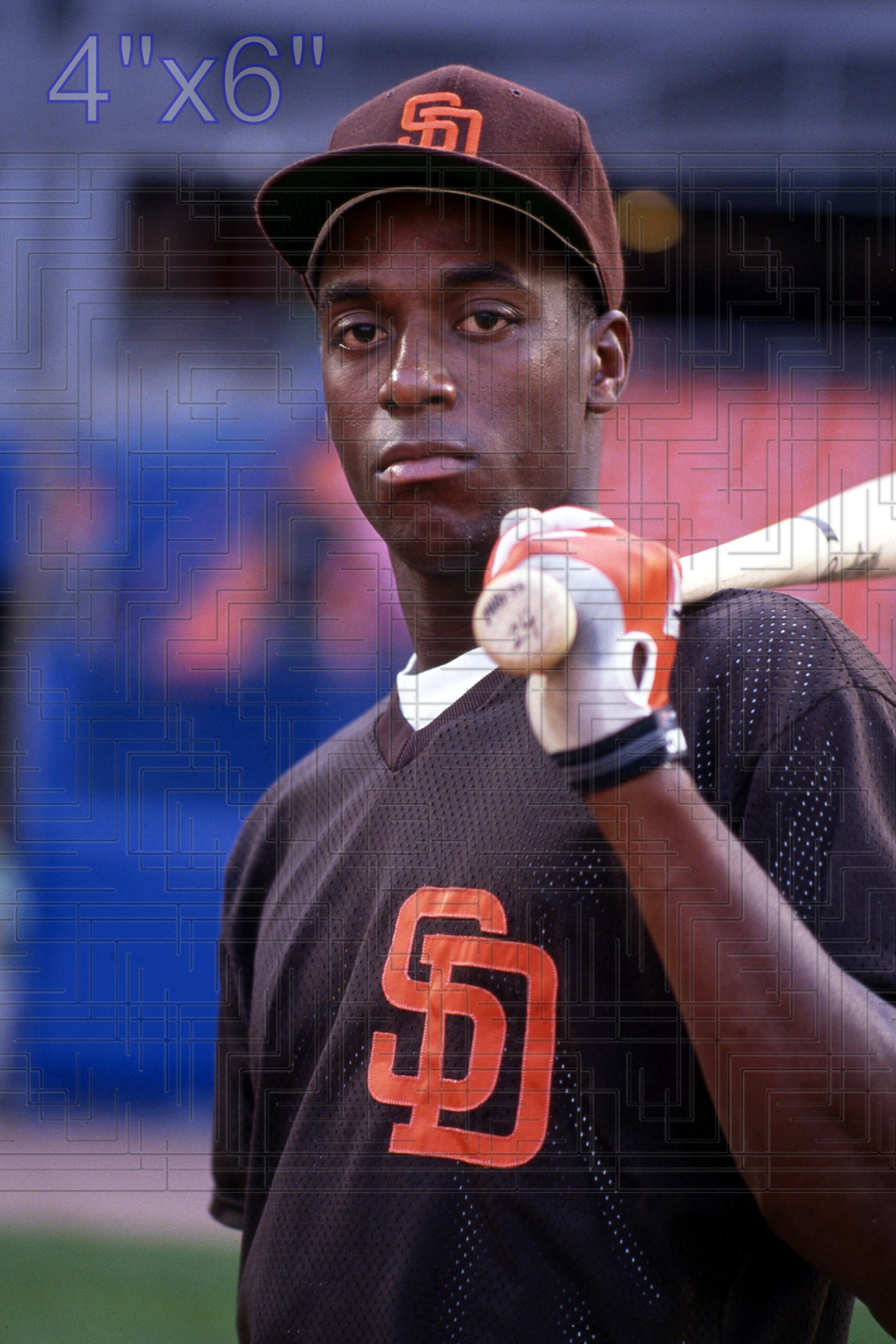 Jerald Clark - 1988 San Diego Padres - choose a size & style