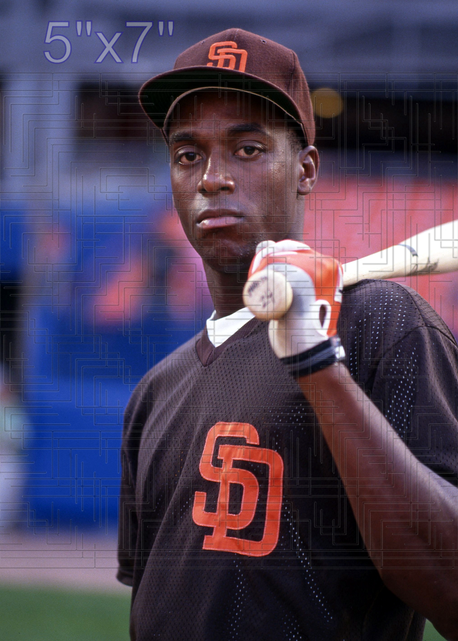 Jerald Clark - 1988 San Diego Padres - choose a size & style