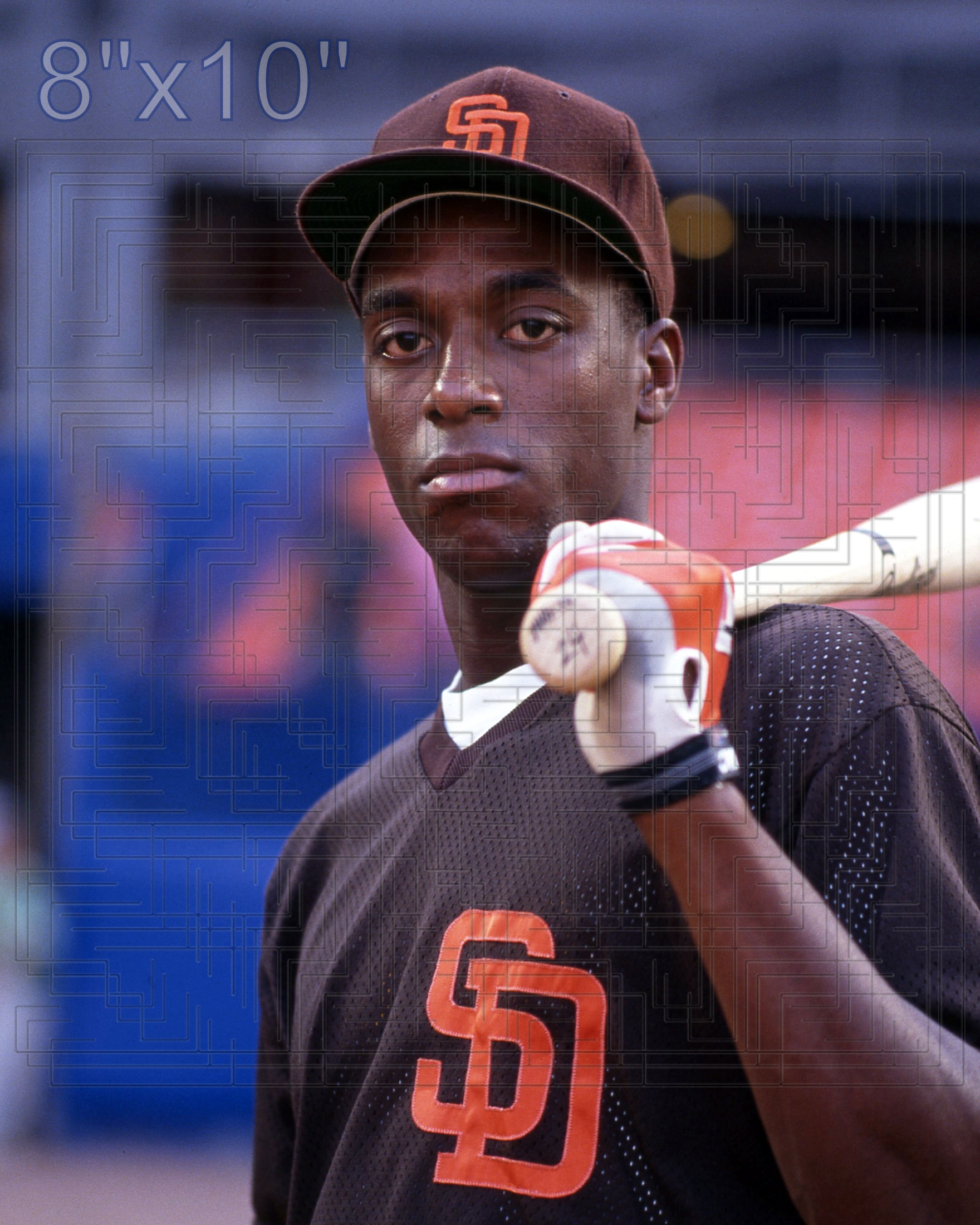 Jerald Clark - 1988 San Diego Padres - choose a size & style