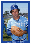 Jerry Cram - 1976 Kansas City Royals - choose a size & style
