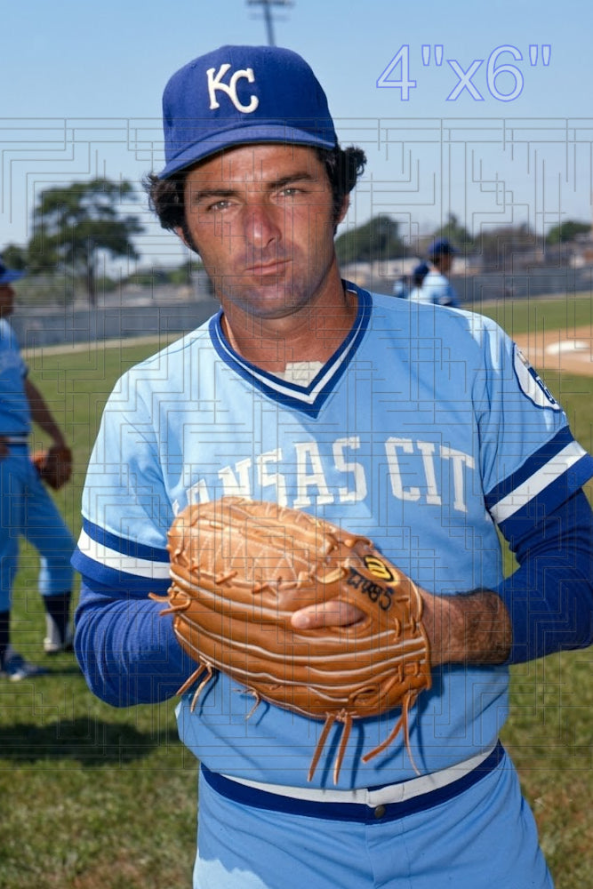 Jerry Cram - 1976 Kansas City Royals - choose a size & style