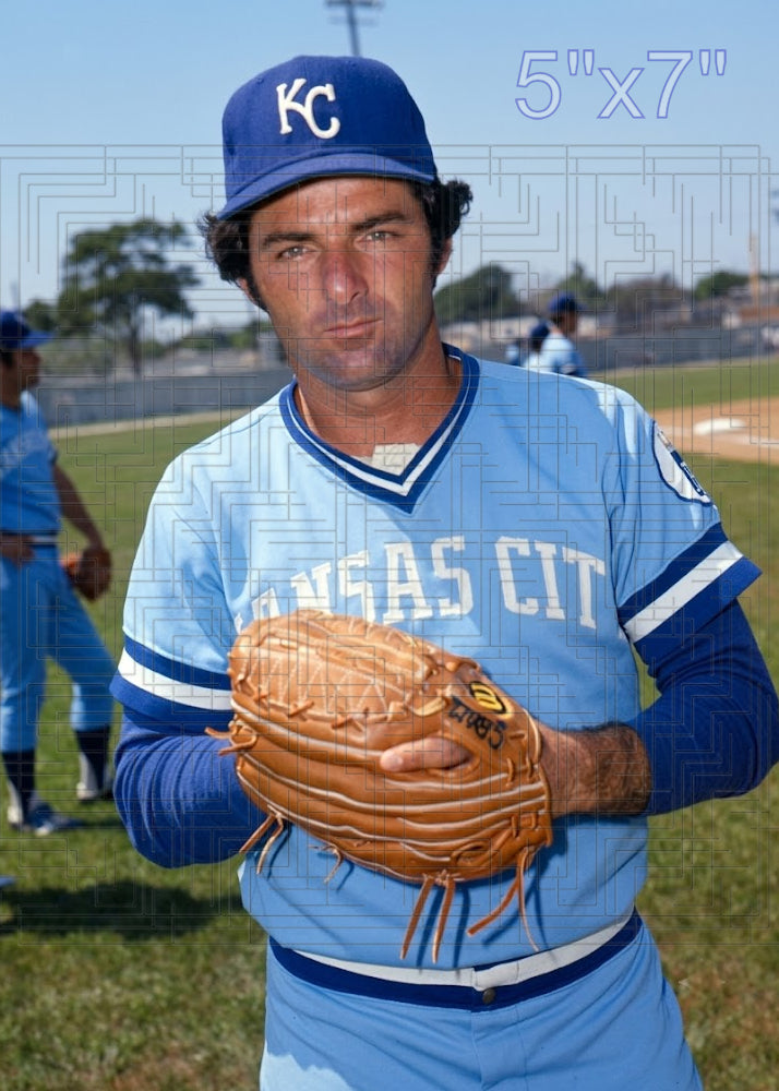 Jerry Cram - 1976 Kansas City Royals - choose a size & style