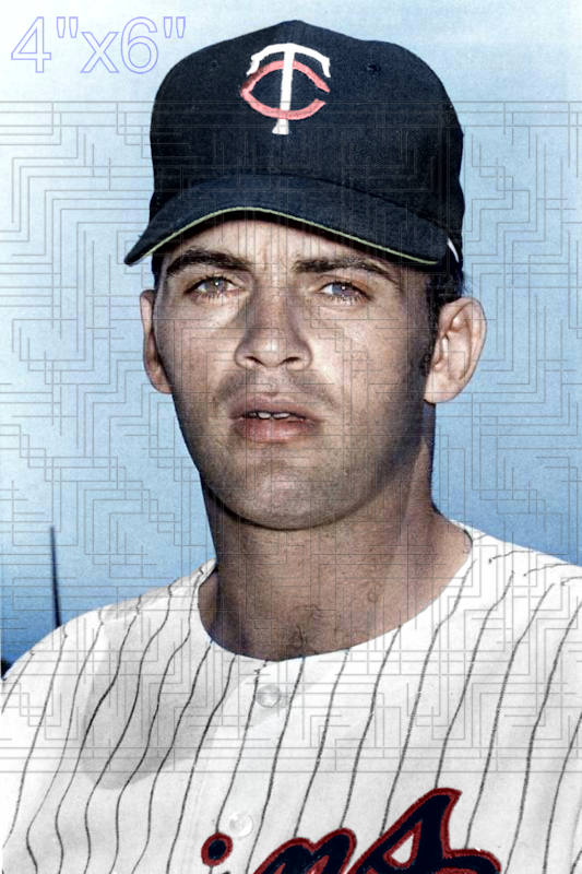 Jerry Crider - 1969 Minnesota Twins - choose a size & style