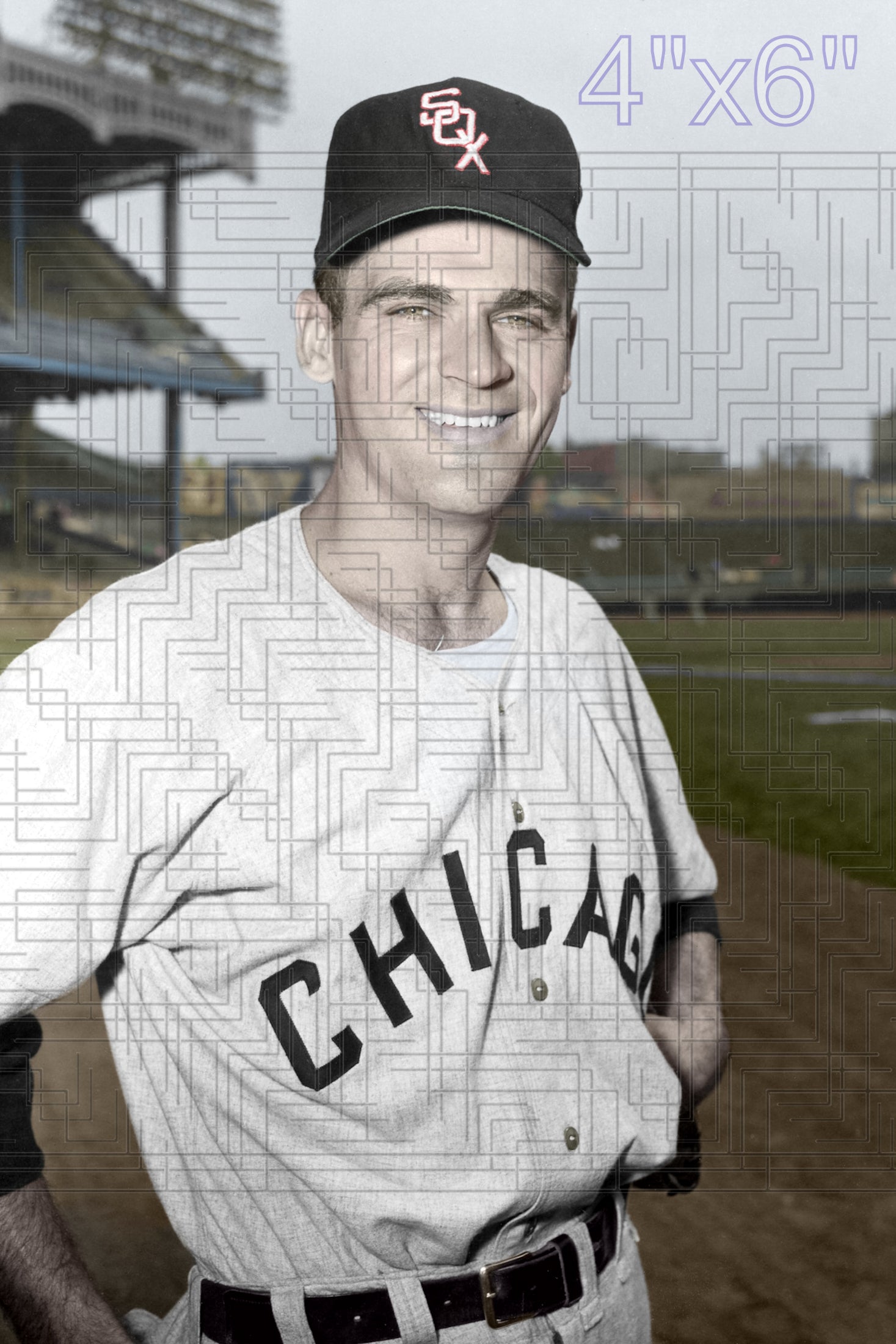 Jerry Dahlke - 1956 Chicago White Sox - choose a size & style