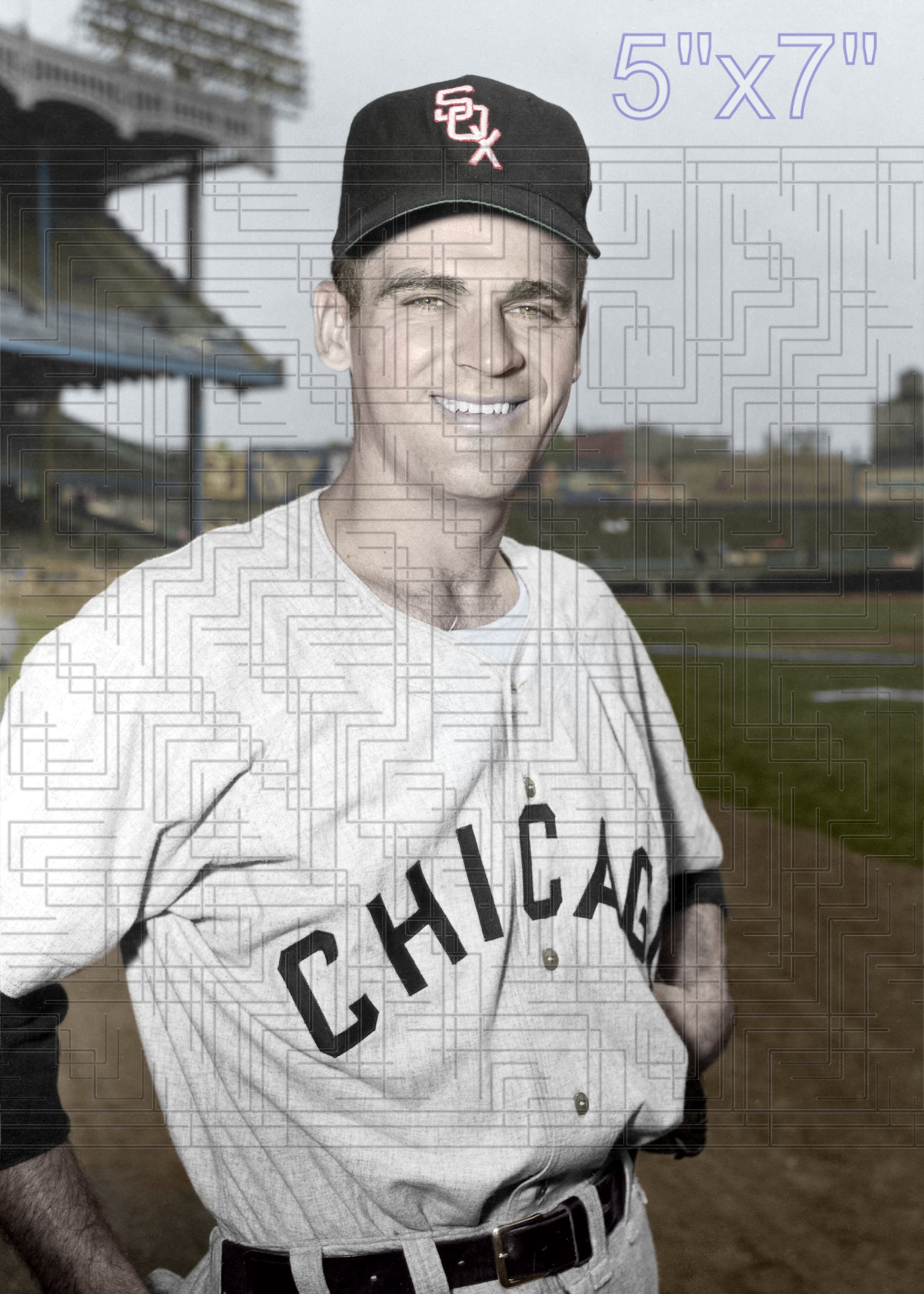 Jerry Dahlke - 1956 Chicago White Sox - choose a size & style
