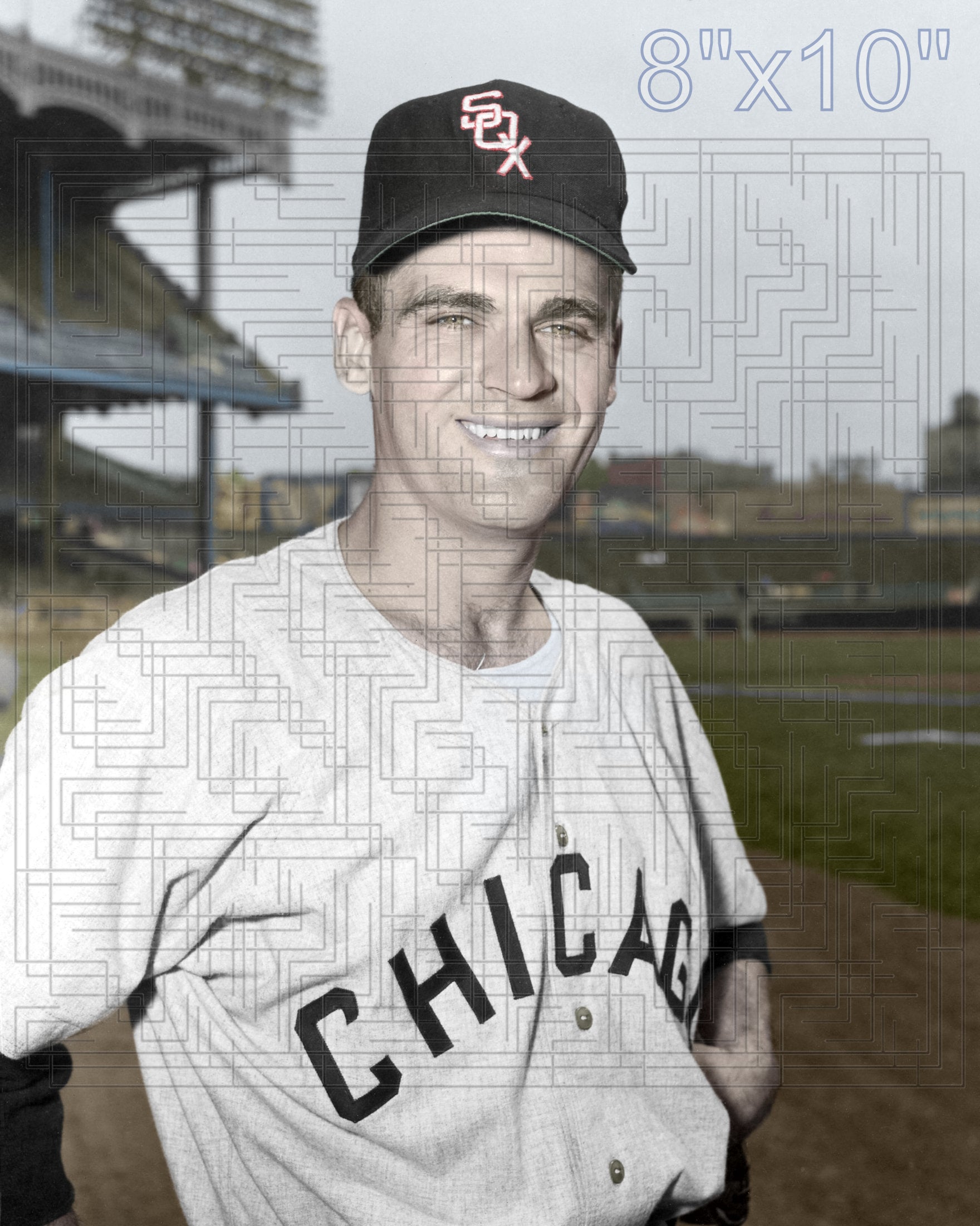 Jerry Dahlke - 1956 Chicago White Sox - choose a size & style