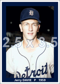 Jerry Davie - 1959 Detroit Tigers - choose a size & style