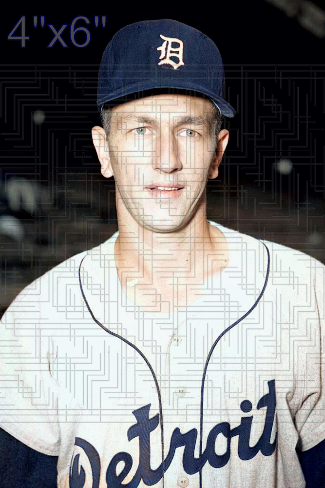 Jerry Davie - 1959 Detroit Tigers - choose a size & style
