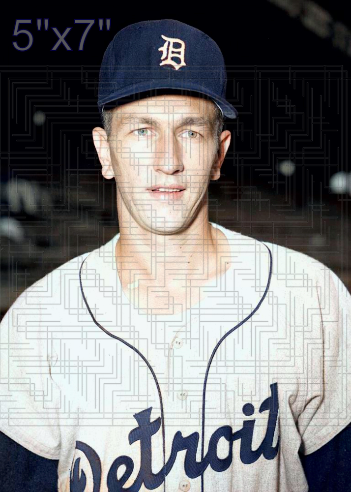 Jerry Davie - 1959 Detroit Tigers - choose a size & style