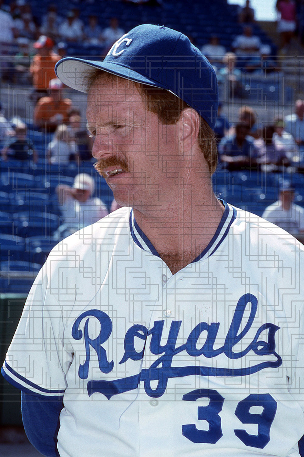 Jerry Don Gleaton - 1989 Kansas City Royals - choose a size & style