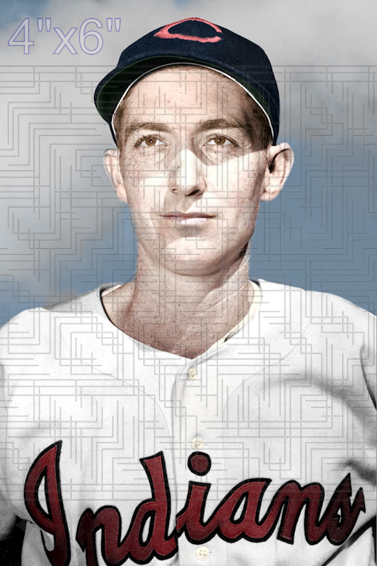 Jerry Fahr - 1951 Cleveland Indians - choose a size & style