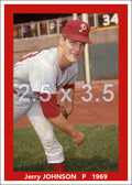 Jerry Johnson - 1969 Philadelphia Phillies - choose a size & style