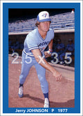 Jerry Johnson - 1977 Toronto Blue Jays - choose a size & style
