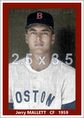 Jerry Mallett - 1959 Boston Red Sox - choose a size & style