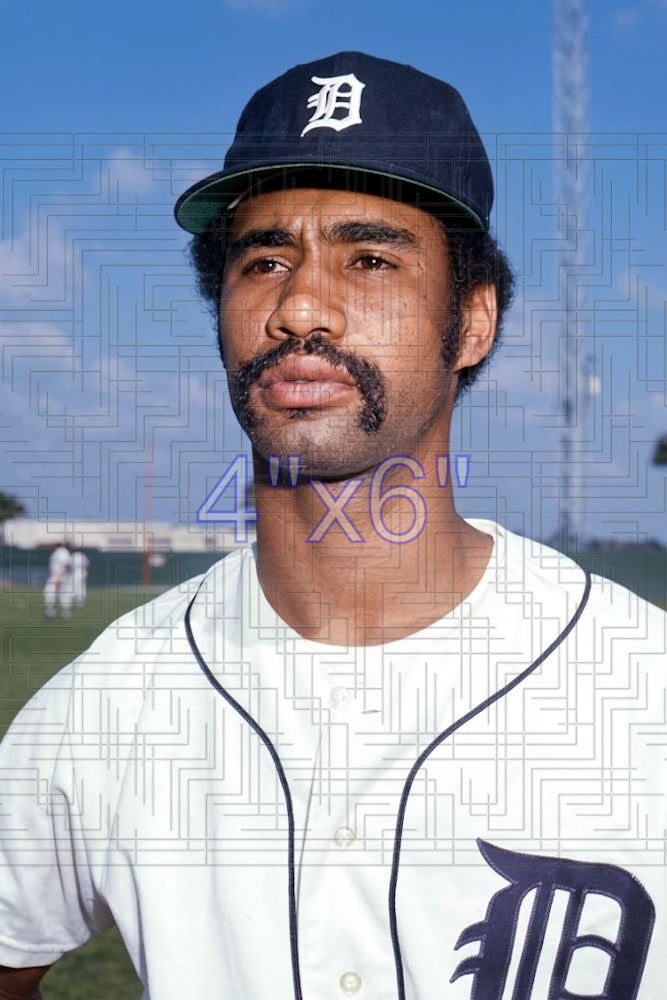 Jerry Manuel - 1976 Detroit Tigers - choose a size & style