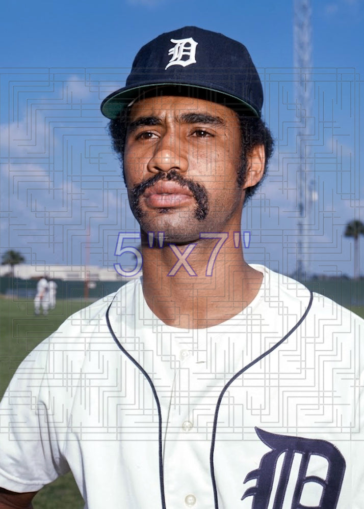 Jerry Manuel - 1976 Detroit Tigers - choose a size & style