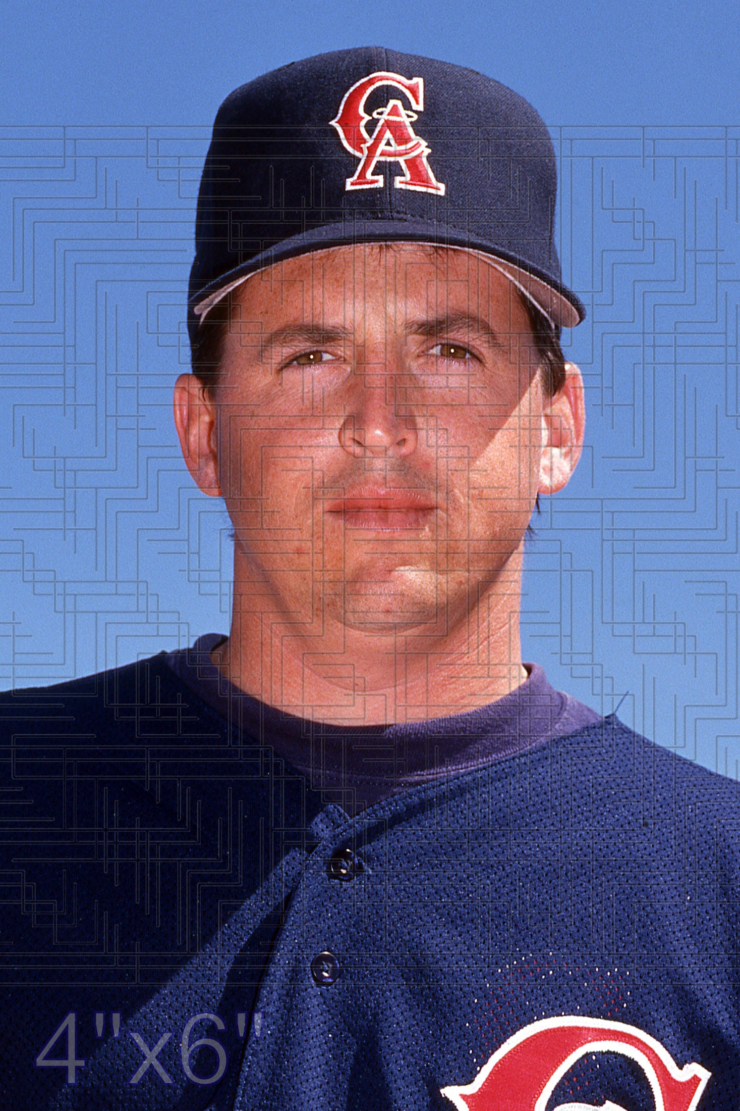 Jerry Nielsen - 1993 California Angels - choose a size & style