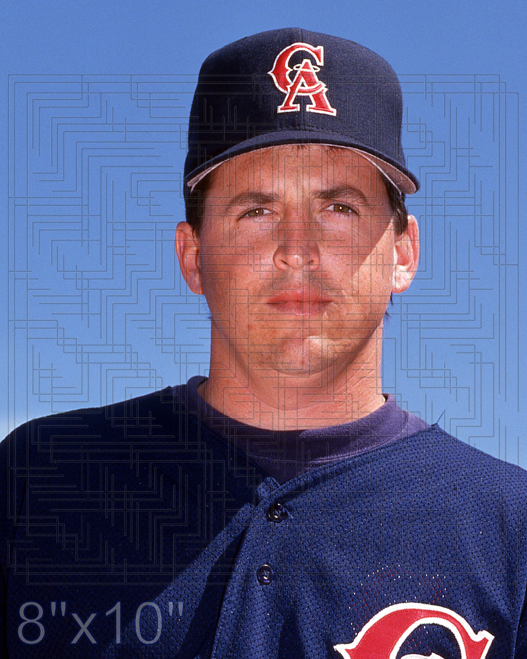 Jerry Nielsen - 1993 California Angels - choose a size & style