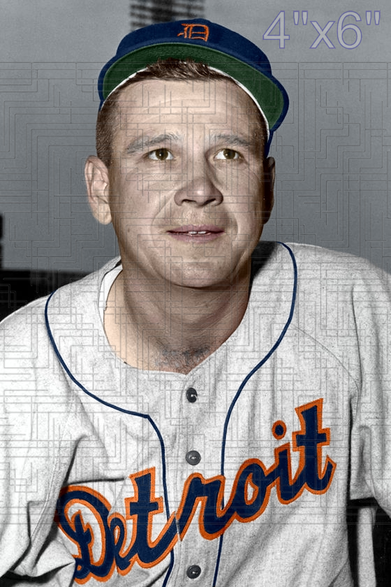 Jerry Priddy - 1953 Detroit Tigers - choose a size & style