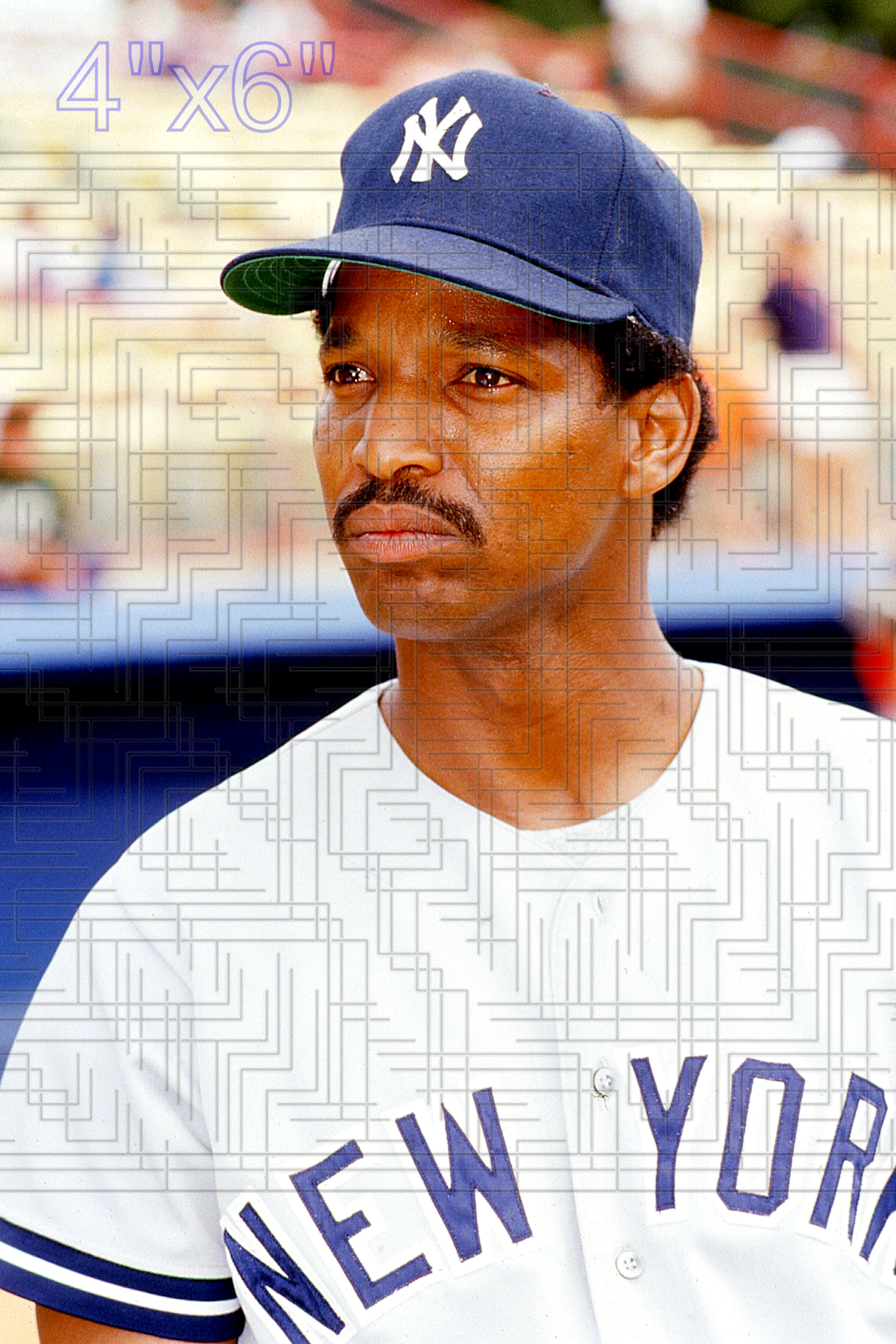 Jerry Royster - 1987 New York Yankees - choose a size & style