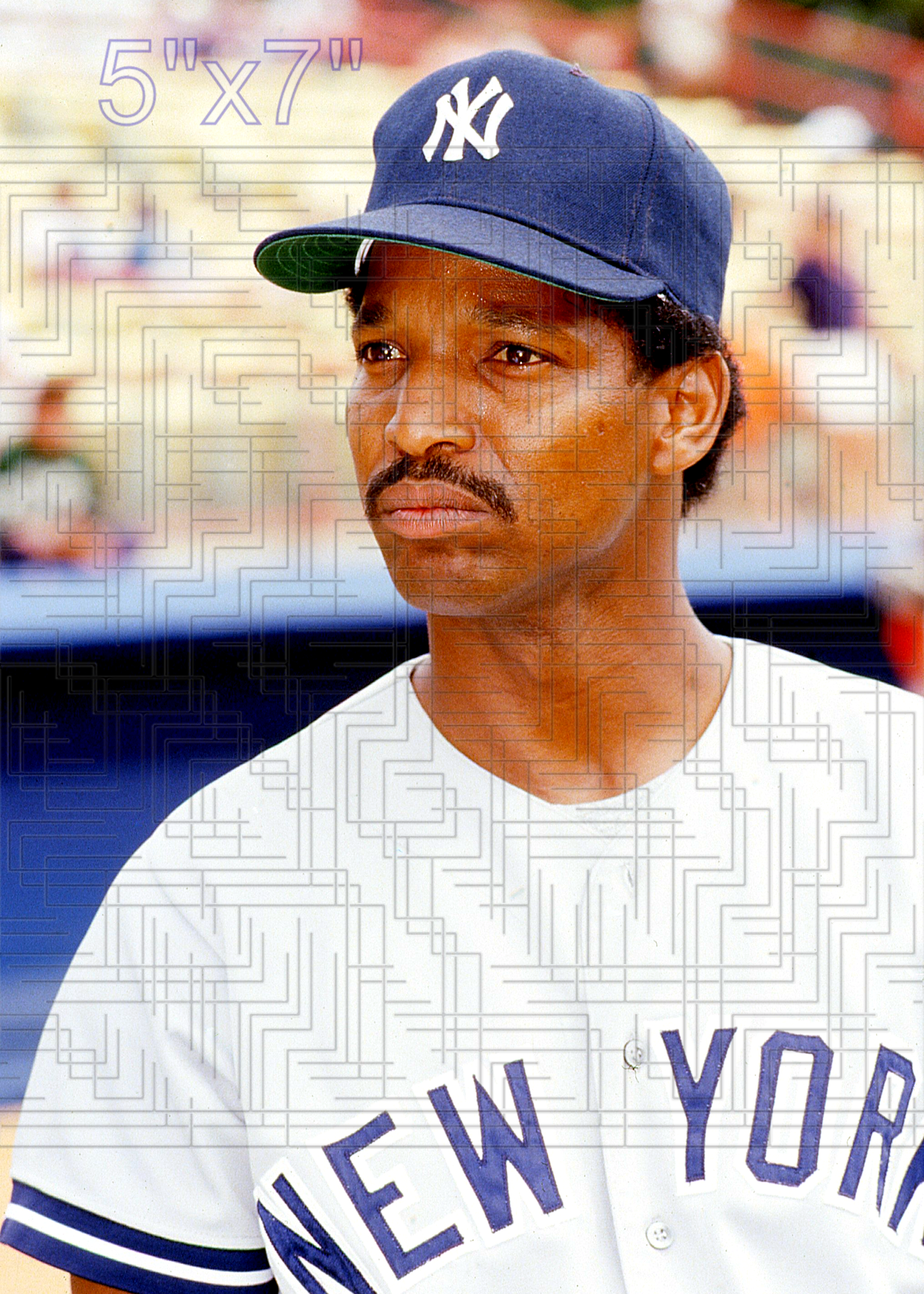 Jerry Royster - 1987 New York Yankees - choose a size & style