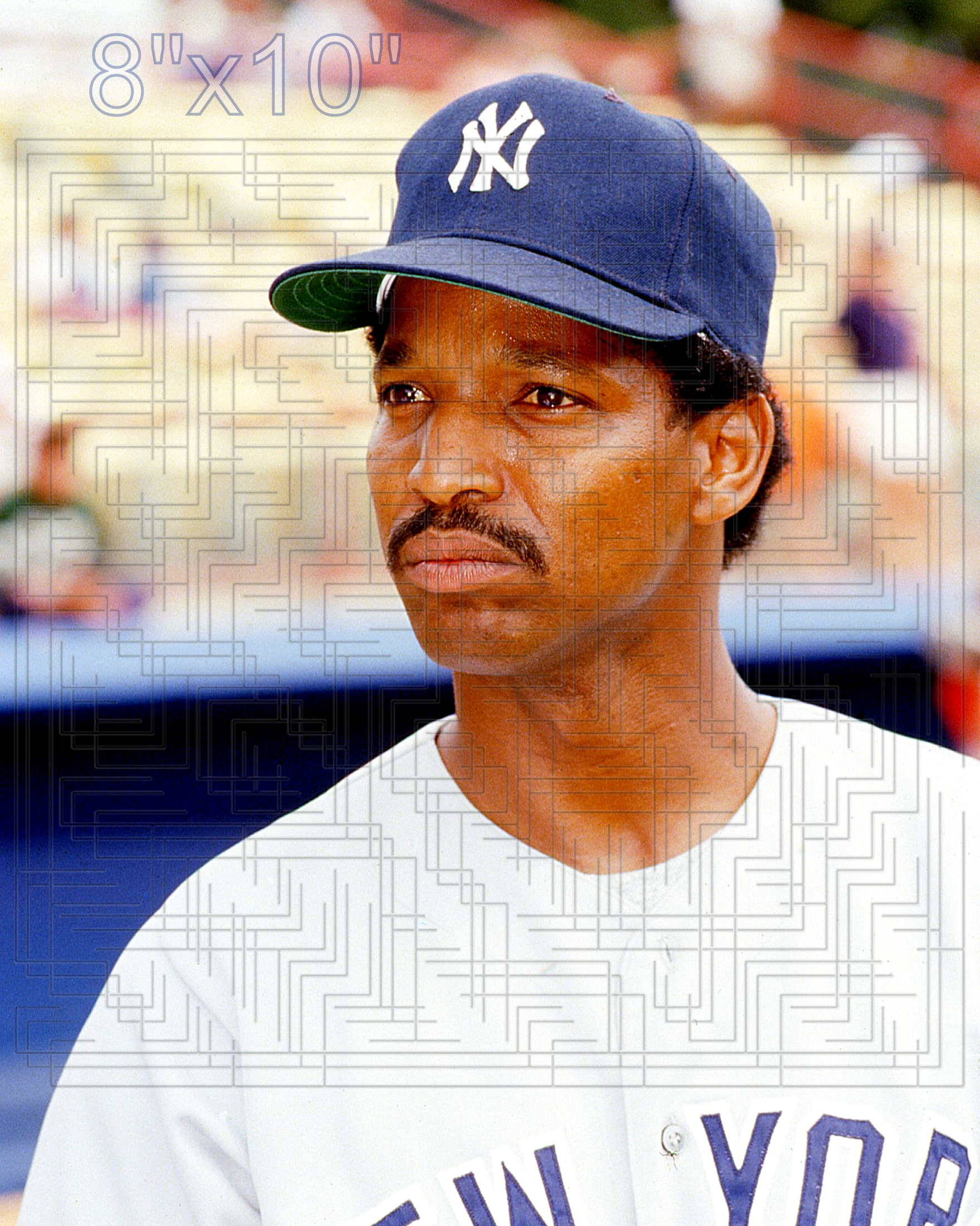 Jerry Royster - 1987 New York Yankees - choose a size & style
