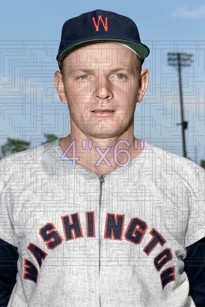 Jerry Schoonmaker - 1955 Washington Senators - choose a size & style