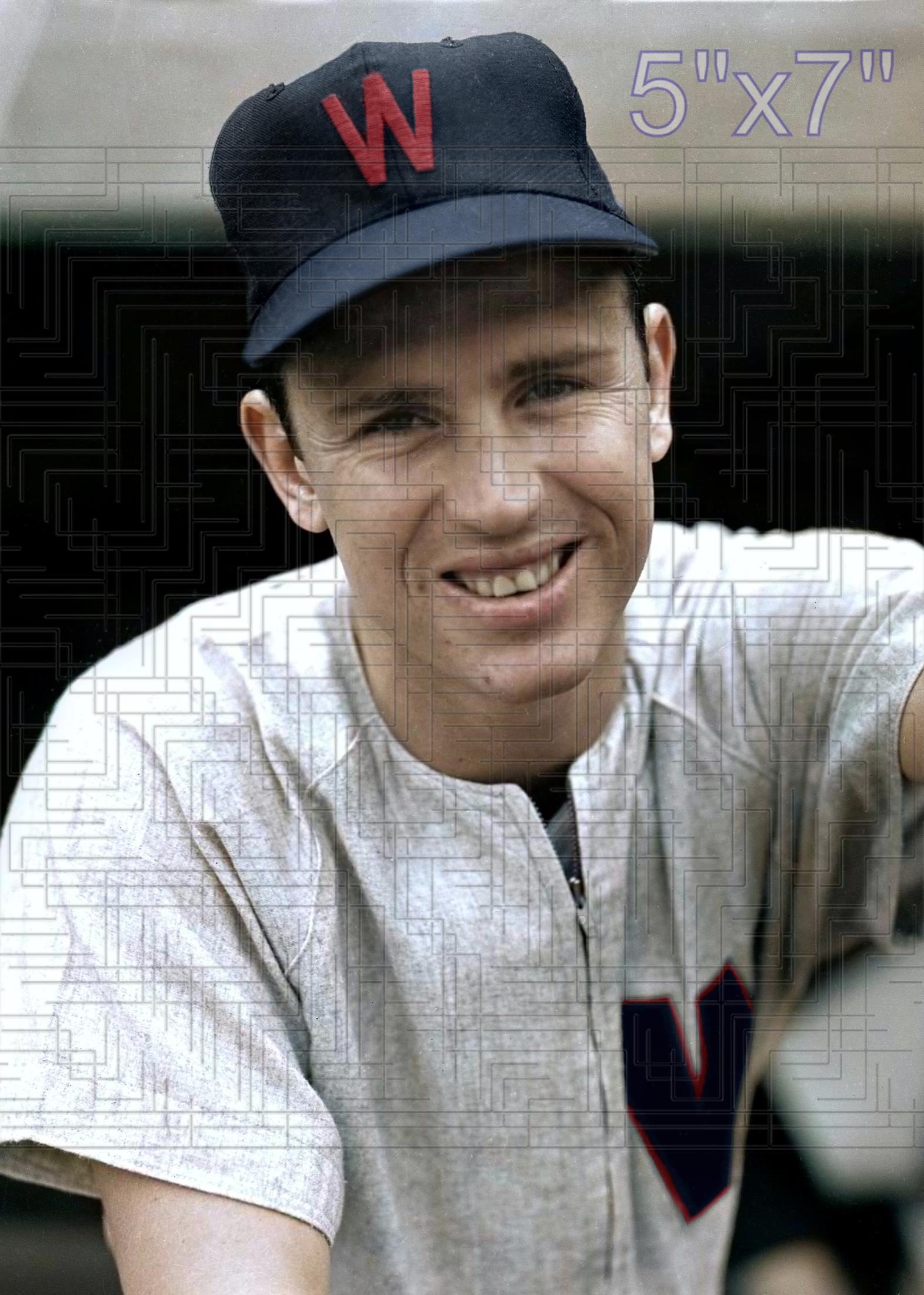 Jerry Snyder - 1952 Washington Senators - choose a size & style