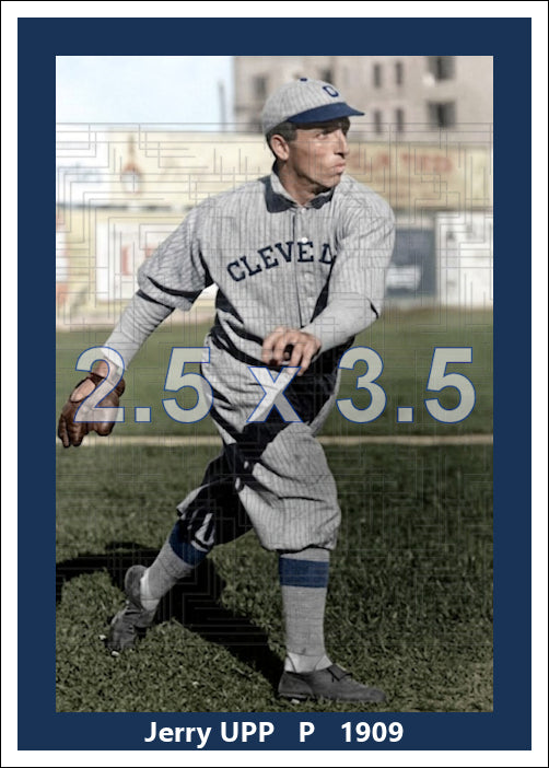 Jerry Upp - 1909 Cleveland Naps - choose a size & style