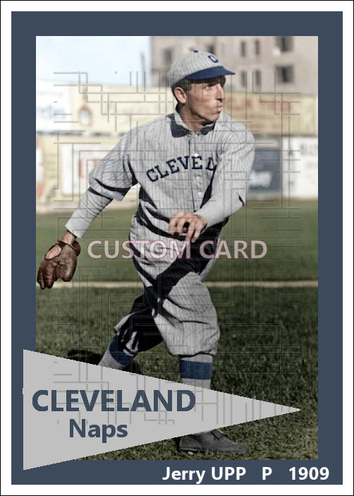 Jerry Upp - 1909 Cleveland Naps - choose a size & style