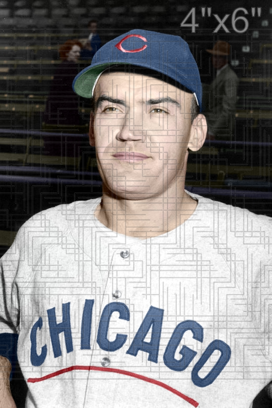 Jess Dobernic - 1948-49 Chicago Cubs - choose a size & style