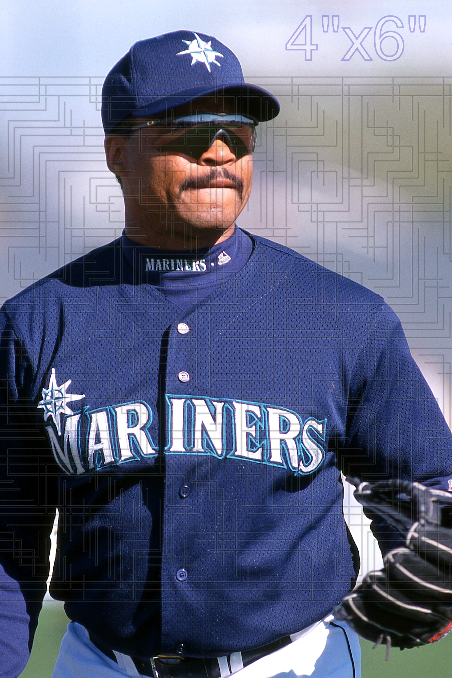 Jesse Barfield - 1999 Seattle Mariners - choose a size & style