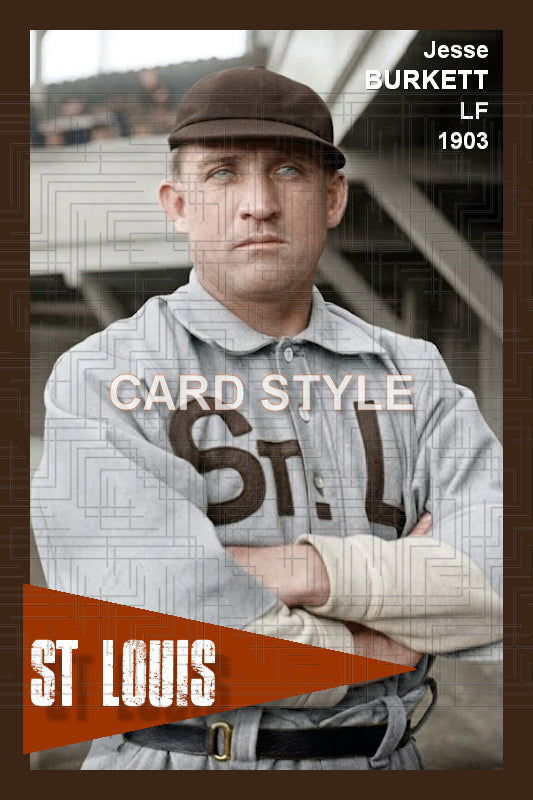 Jesse Burkett - 1903 St. Louis Browns - choose a size & style