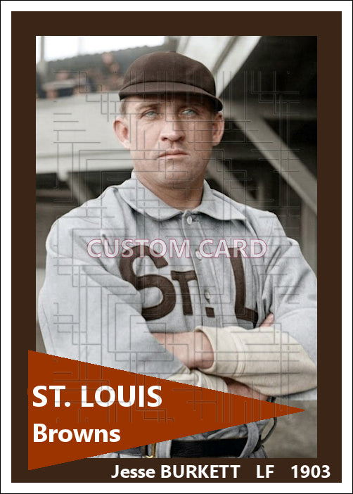 Jesse Burkett - 1903 St. Louis Browns - choose a size & style