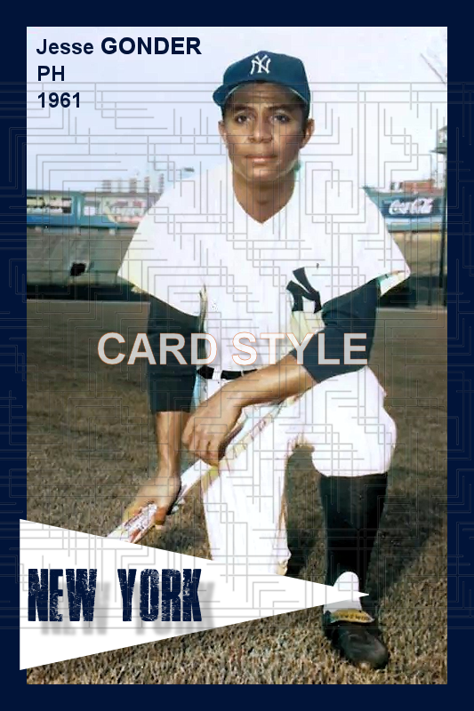 Jesse Gonder - 1961 New York Yankees - choose a size & style (Copy)