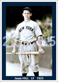 Jesse Hill - 1935 New York Yankees - choose a size & style