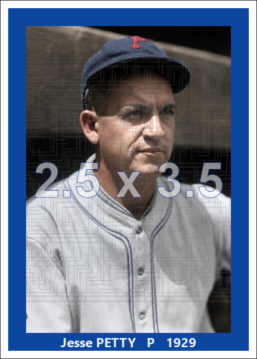 Jesse Petty - 1929 Pittsburgh Pirates - choose a size & style
