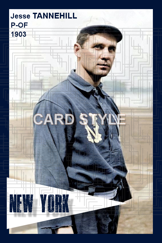 Jesse Tannehill - 1903 New York Highlanders - choose a size & style