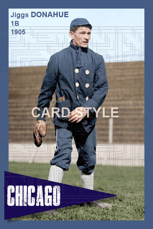 Jiggs Donahue - 1905 Chicago White Sox - choose a size & style