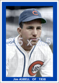 Jim Asbell - 1938 Chicago Cubs - choose a size & style