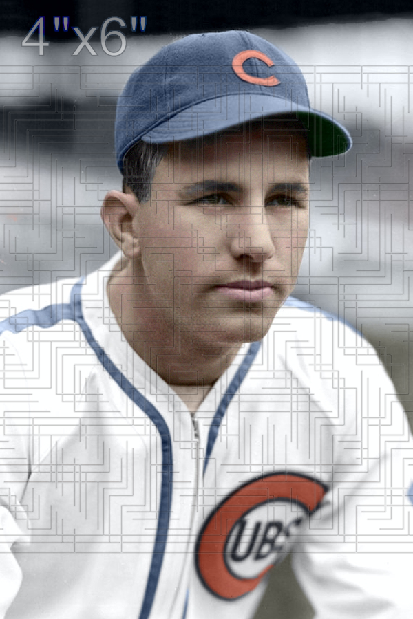 Jim Asbell - 1938 Chicago Cubs - choose a size & style