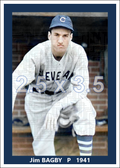 Jim Bagby - 1941 Cleveland Indians - choose a size & style