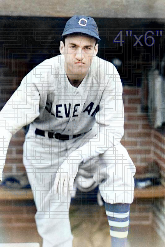 Jim Bagby - 1941 Cleveland Indians - choose a size & style