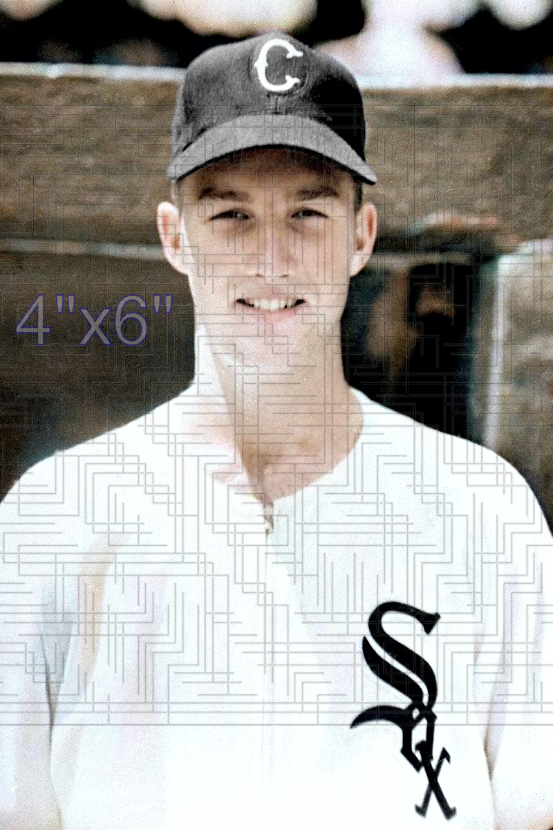Jim Baumer - 1949 Chicago White Sox - choose a size & style