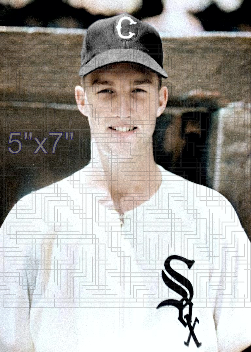 Jim Baumer - 1949 Chicago White Sox - choose a size & style