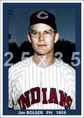 Jim Bolger - 1959 Cleveland Indians - choose a size & style